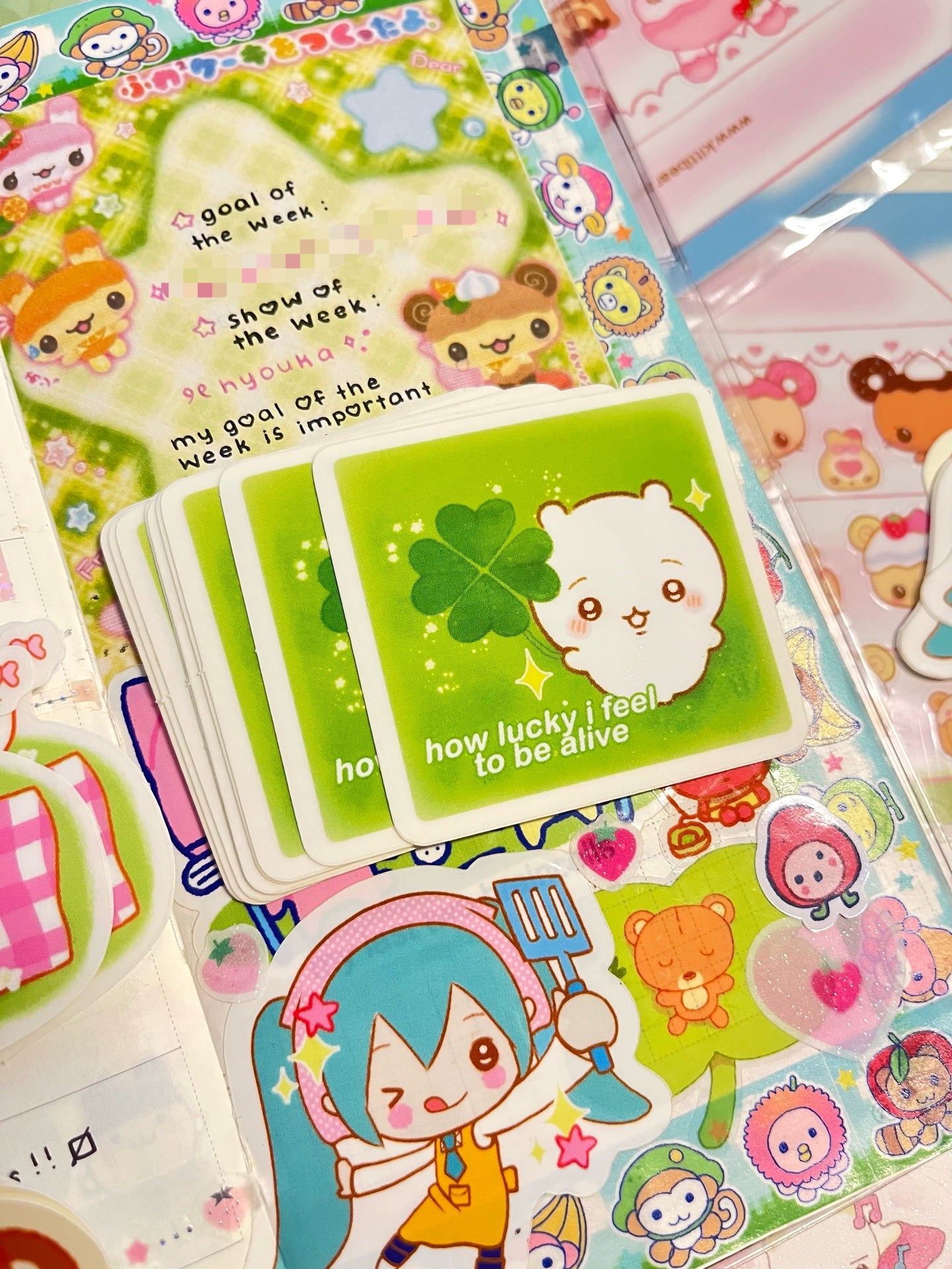 chiikawa lucky sticker