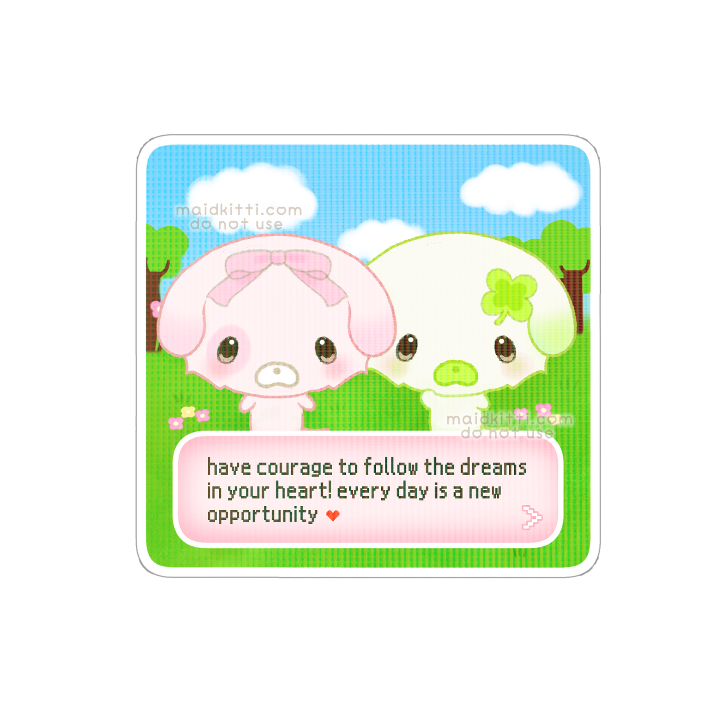 littis motivation sticker