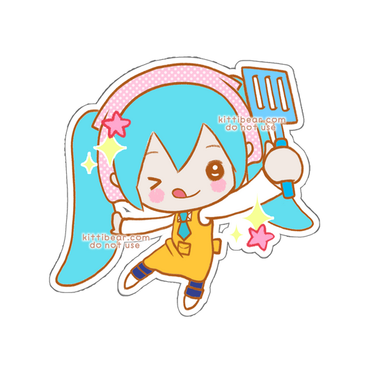 cooking miku sticker