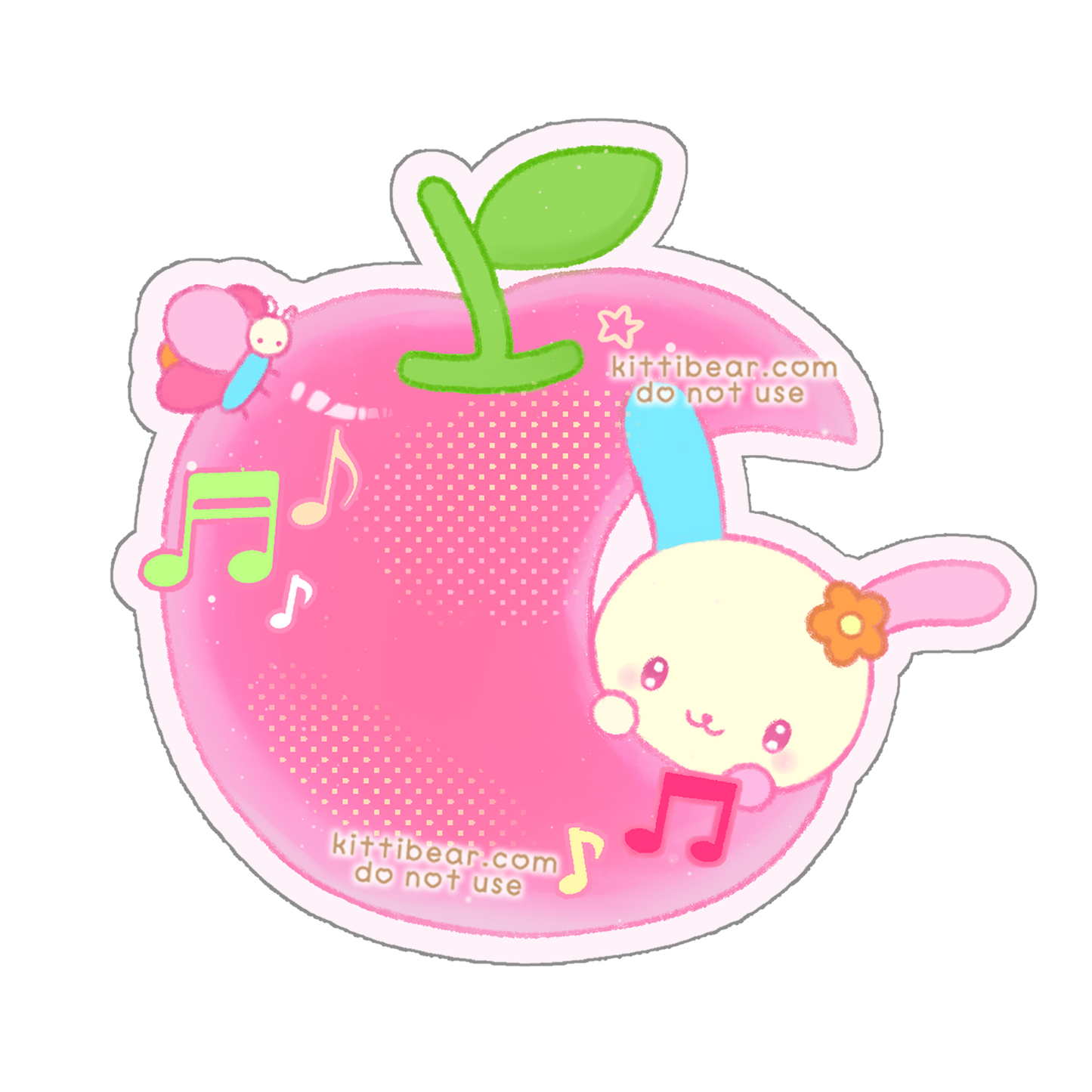apple usahana sticker