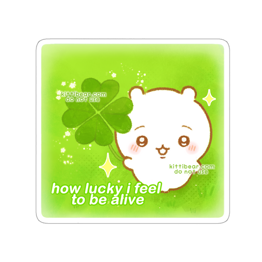 chiikawa lucky sticker
