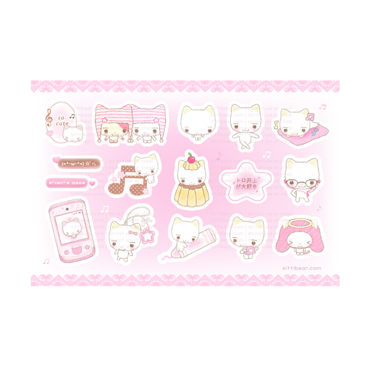 toro inoue sticker sheet